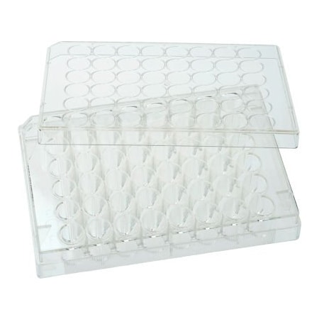 Celltreat 48 Well Tissue Culture Plate with Lid, Individual, Sterile 229147